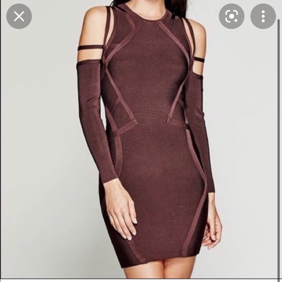 Marciano long sleeve Bandage dress - Picture 4 of 6